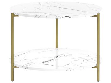 Table basse REVA Marbre blanc