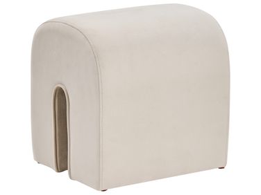 Pouffe MODOC Velvet Beige