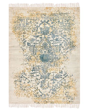 Rug BOYALI Dark Green 140 x 200 cm Viscose