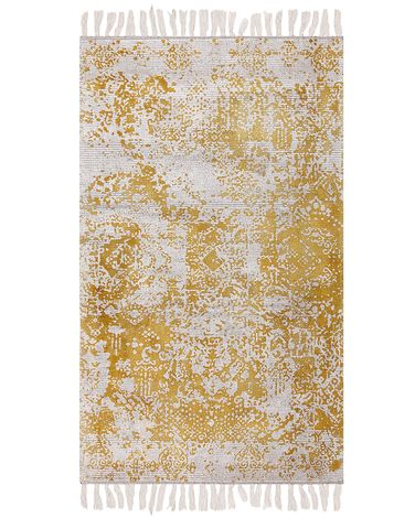 Rug BOYALI Mustard 80 x 150 cm Viscose