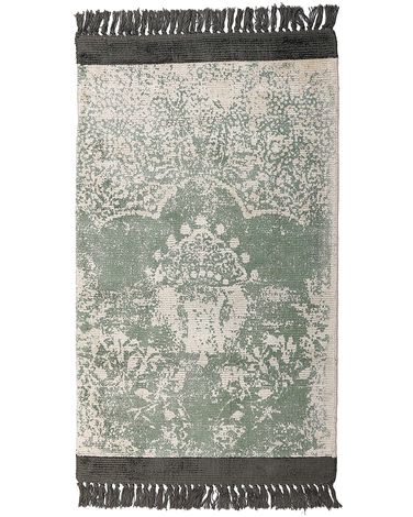 Tapis AKARSU Vert 80 x 150 cm Soie artificielle