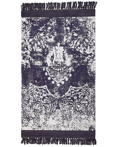 Tapis AKARSU Violet 80 x 150 cm Soie artificielle