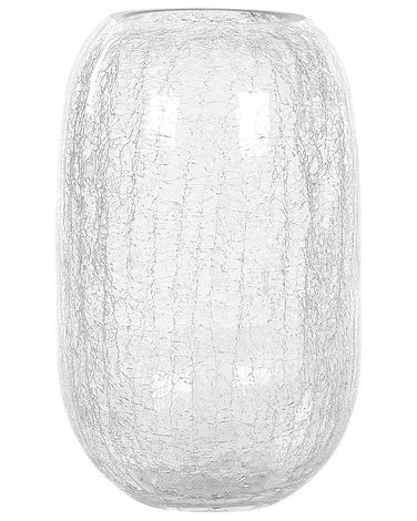 Vase à fleurs KYRAKALI Verre 28 cm Transparent