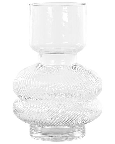 Vase à fleurs RODIA Verre 24 cm Transparent