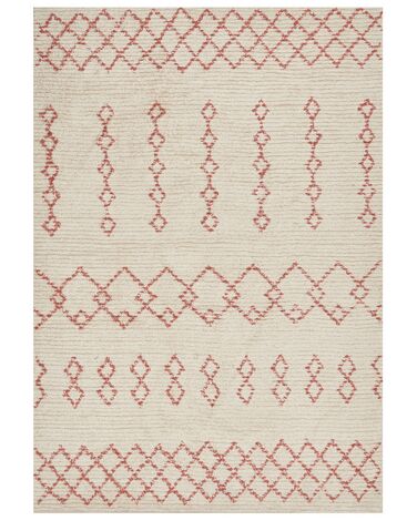Tapis BUXAR Beige 160 x 230 cm Coton