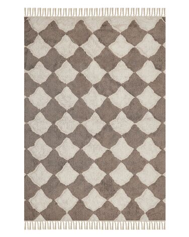Tapis SINOP Beige 140 x 200 cm Coton