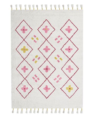 Tapis enfant CAVUS Blanc 160 x 230 cm Coton