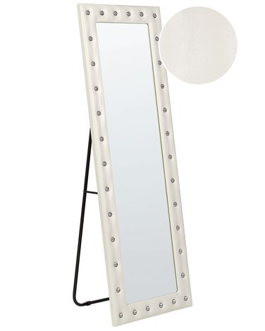 Staande spiegel ANSOUIS 150 cm Kunstleer Wit