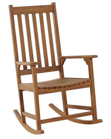 Schommelstoel BOJANO Acaciahout Bruin