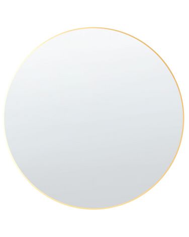 Wandspiegel ANNEMASSE 80 cm 80 cm Metaal Goud