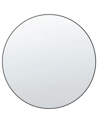 Wall Mirror ANNEMASSE 80 cm 80 cm Metal Black