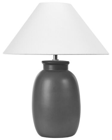 Tafellamp PATILLAS Keramiek Zwart