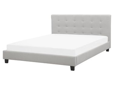 Waterbed Stof LA ROCHELLE 160 x 200 cm Lichtgrijs