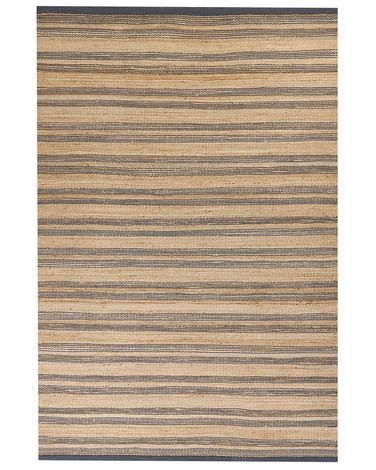 Vloerkleed BUDHO Beige 160 x 230 cm Jute