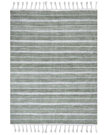 Vloerkleed BADEMLI Donkergroen 160 x 230 cm