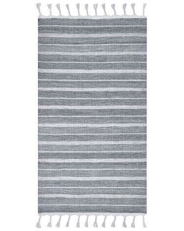 Vloerkleed BADEMLI Lichtgrijs 80 x 150 cm