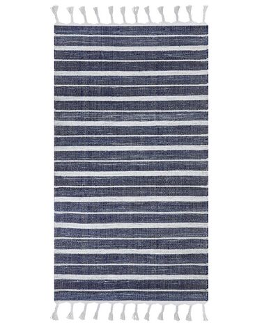 Tapis BADEMLI Bleu foncé 80 x 150 cm
