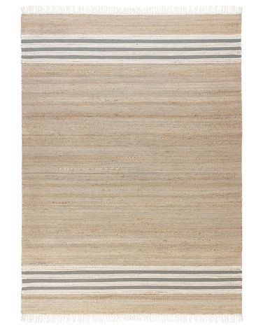 Tapis MIRZA Gris 160 x 230 cm Jute