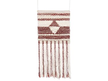 Fabric Wall Hanging SAIF Wool 90 cm Red