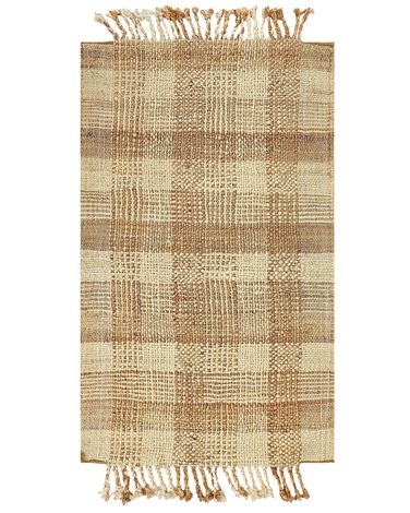 Tapis BERISSA Beige 80 x 150 cm Jute