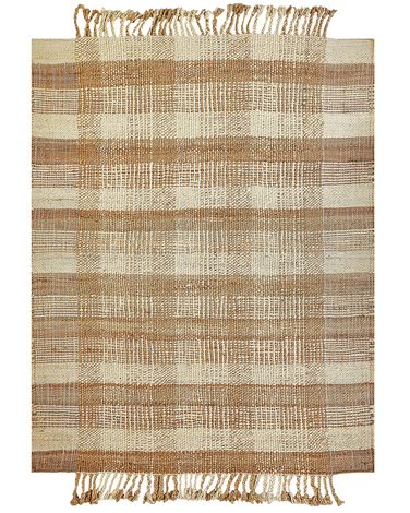 Vloerkleed BERISSA Beige 160 x 230 cm Jute