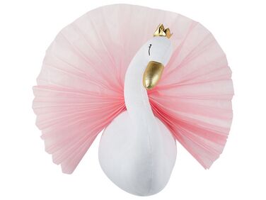 Wanddecoratie voor kinderen Zwaan ODETTA Katoen 32 cm Wit