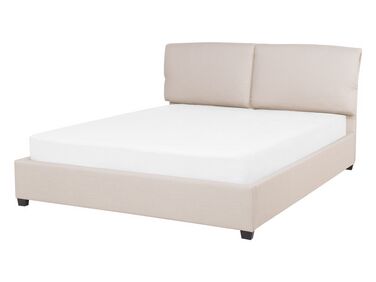 Waterbed Stof BELFORT 140 x 200 cm Lichtbeige
