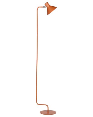Staande lamp RIMAVA verstelbaar Metaal Oranje
