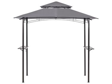 Tonnelle de jardin NARO Métal 240 cm 148 cm Gris