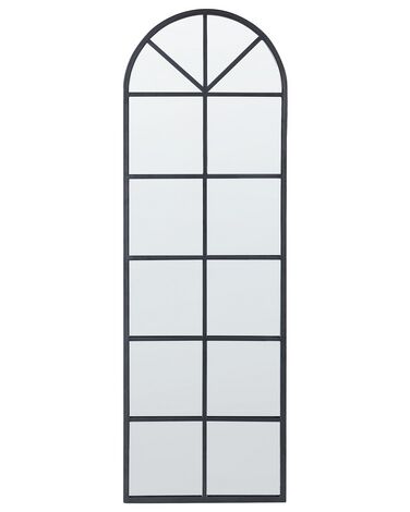 Wandspiegel BROUAGE 40 cm 120 cm Metaal Zwart