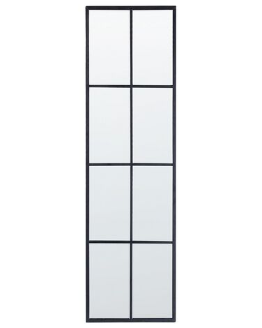 Wandspiegel CAMON 38 cm 132 cm Metaal Zwart