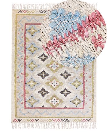 Tapis TERKOS Multicolore 140 x 200 cm Jute
