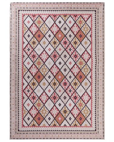 Vloerkleed ANADAG Rood 200 x 300 cm Katoen