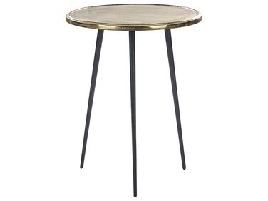Table d'appoint TELFER Métal Doré