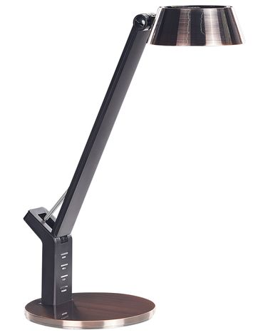 LED bureaulamp CHAMAELEON met dimmer Metaal Koper