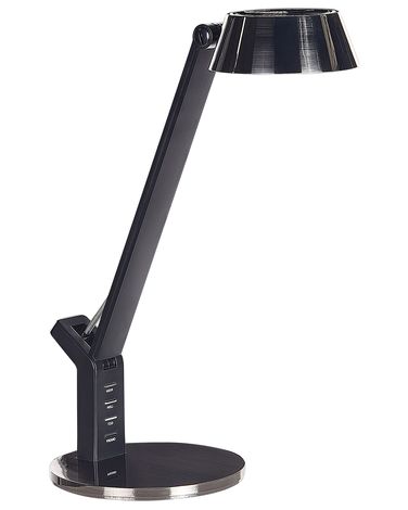 LED bureaulamp CHAMAELEON met USB-poort Metaal Messing