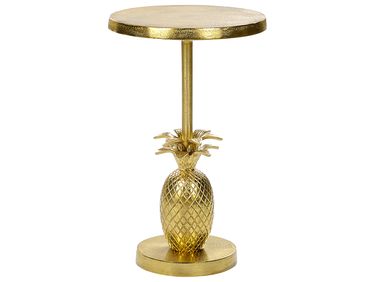 Table d'appoint PANNOUVRE Métal Doré