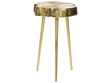 Table d'appoint TAUPO Métal Doré