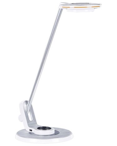 LED bureaulamp CORVUS met dimmer Metaal Wit/zilver