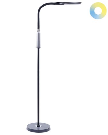 LED staande lamp CASSIOPEIA met dimmer Metaal Zwart
