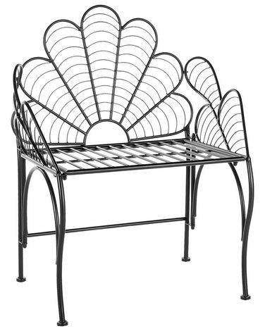 Tuinstoel LIGURIA Metaal Zwart