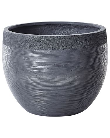Plant Pot ZAKROS 50 cm Grey
