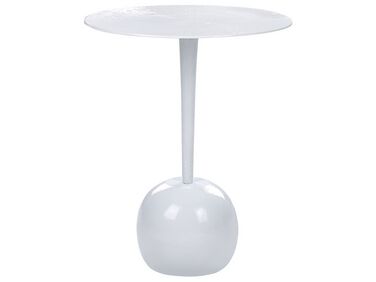 Table d'appoint EUCLA Métal Blanc