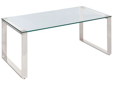 Table basse TILON Verre de sécurité Argenté