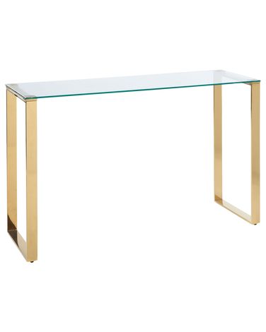 Sidetable TILON Veiligheidsglas Goud