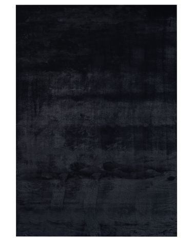 Tapis en fausse fourrure MIRPUR Noir 160 x 230 cm