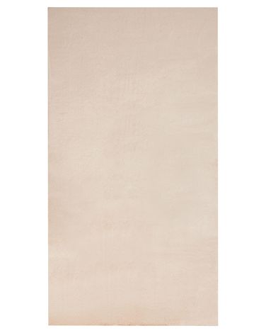 Tapis en fausse fourrure MIRPUR Beige 80 x 150 cm