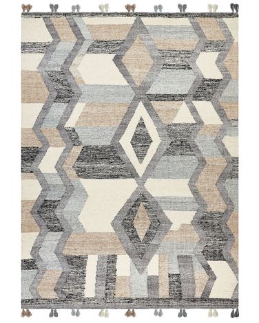 Tapis AYGEZARD Multicolore 160 x 230 cm Laine Kilim