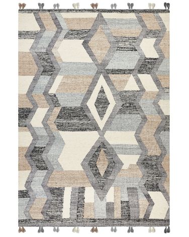 Tapis AYGEZARD Multicolore 200 x 300 cm Laine Kilim