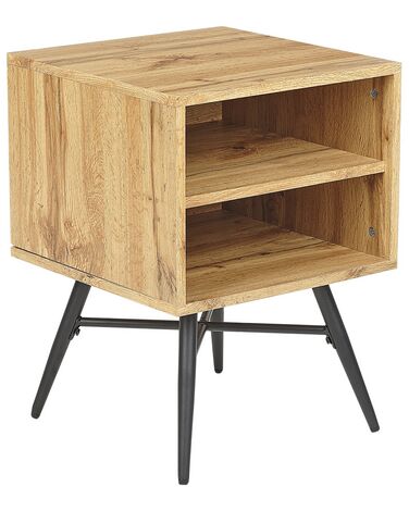Table de chevet LUBOCK Marron clair